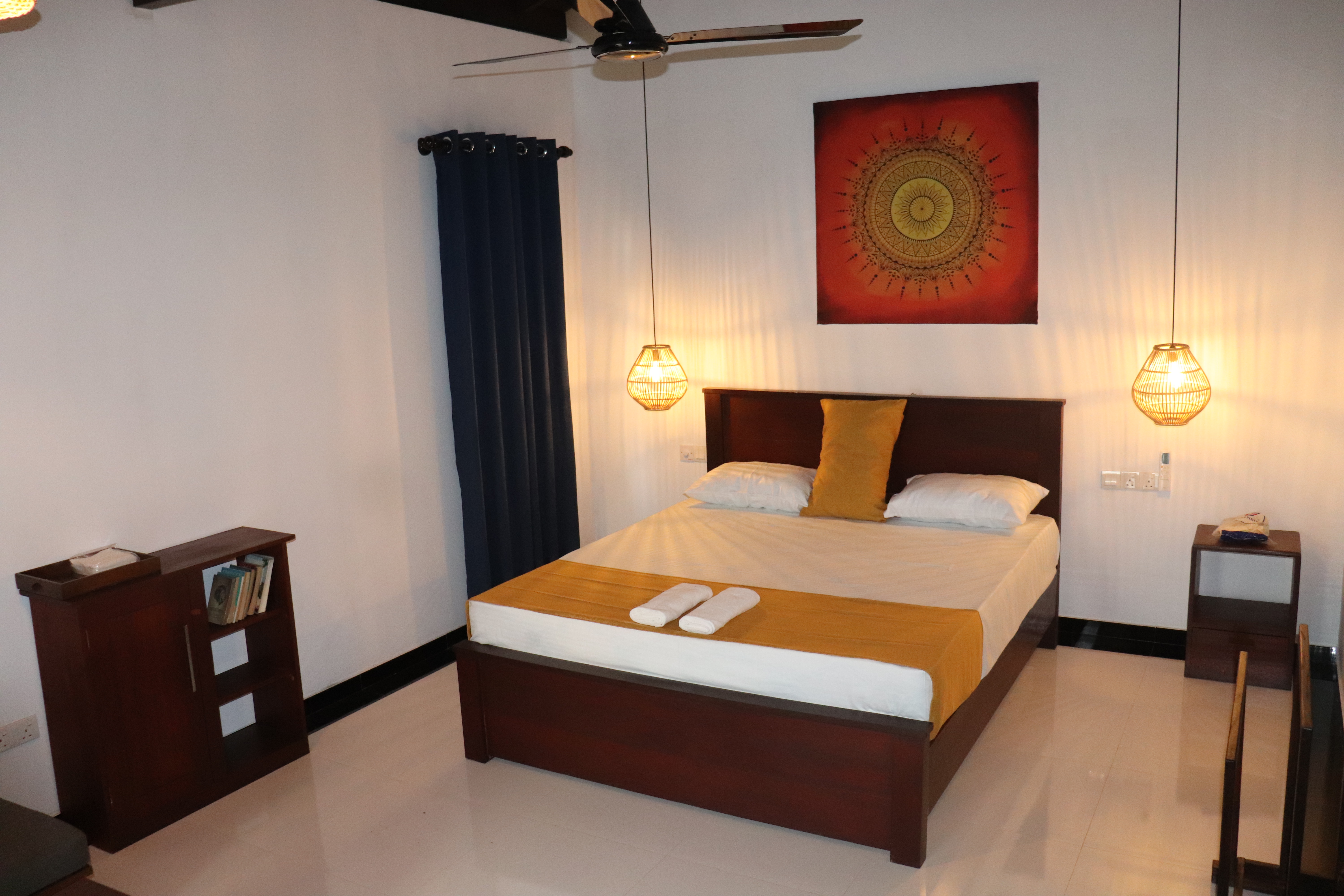 Villa bedroom and interior view